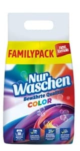 NUR WASCHPROSZ.90P 6.3KG COLOR - Proszek do prania kolorów 90 prań