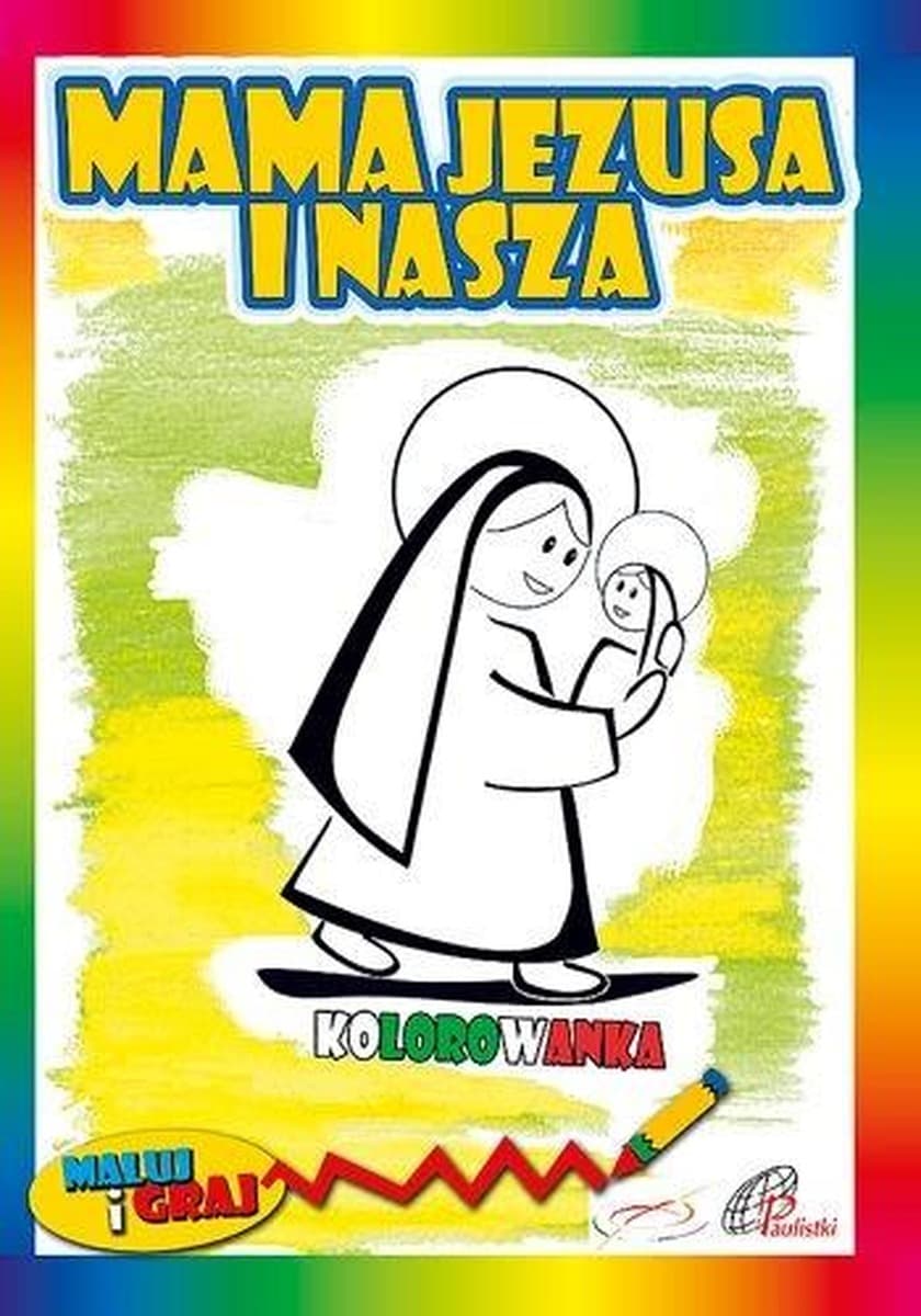 O życiu Maryi i Jezusa - Kolorowanka dla dzieci