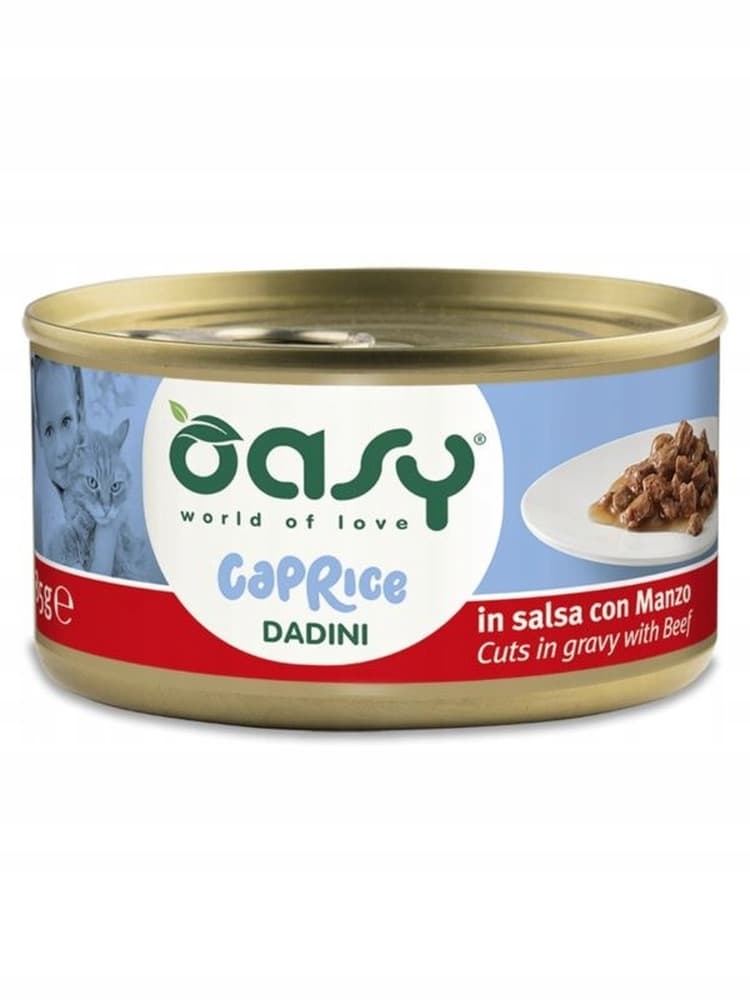 Oasy Caprice kawałki wołowiny w sosie 85 g