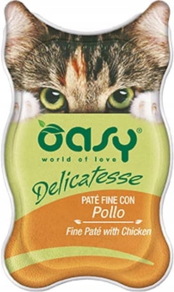 Oasy Delicatese Chicken 85g - Karma dla kota z kurczakiem