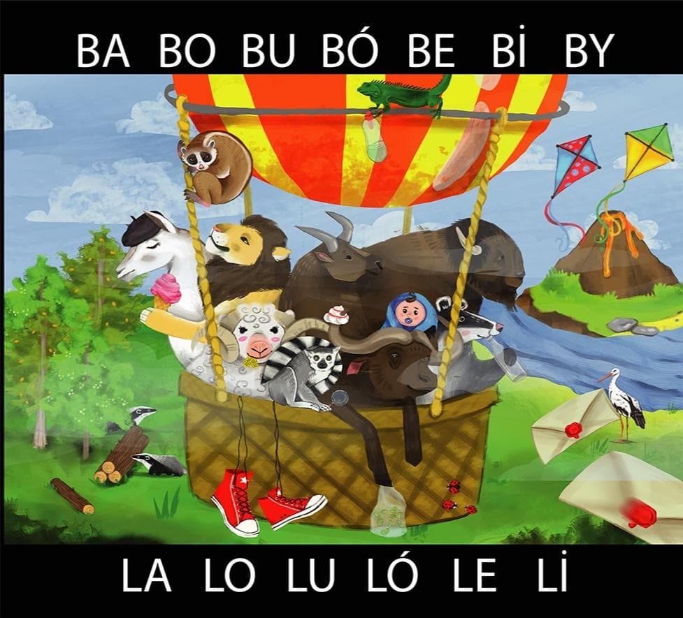 Obrazkowe Sylaby Książka dla Dzieci