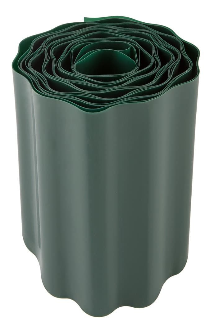 Obrzeże trawnikowe faliste zielone 20 cm x 9 m