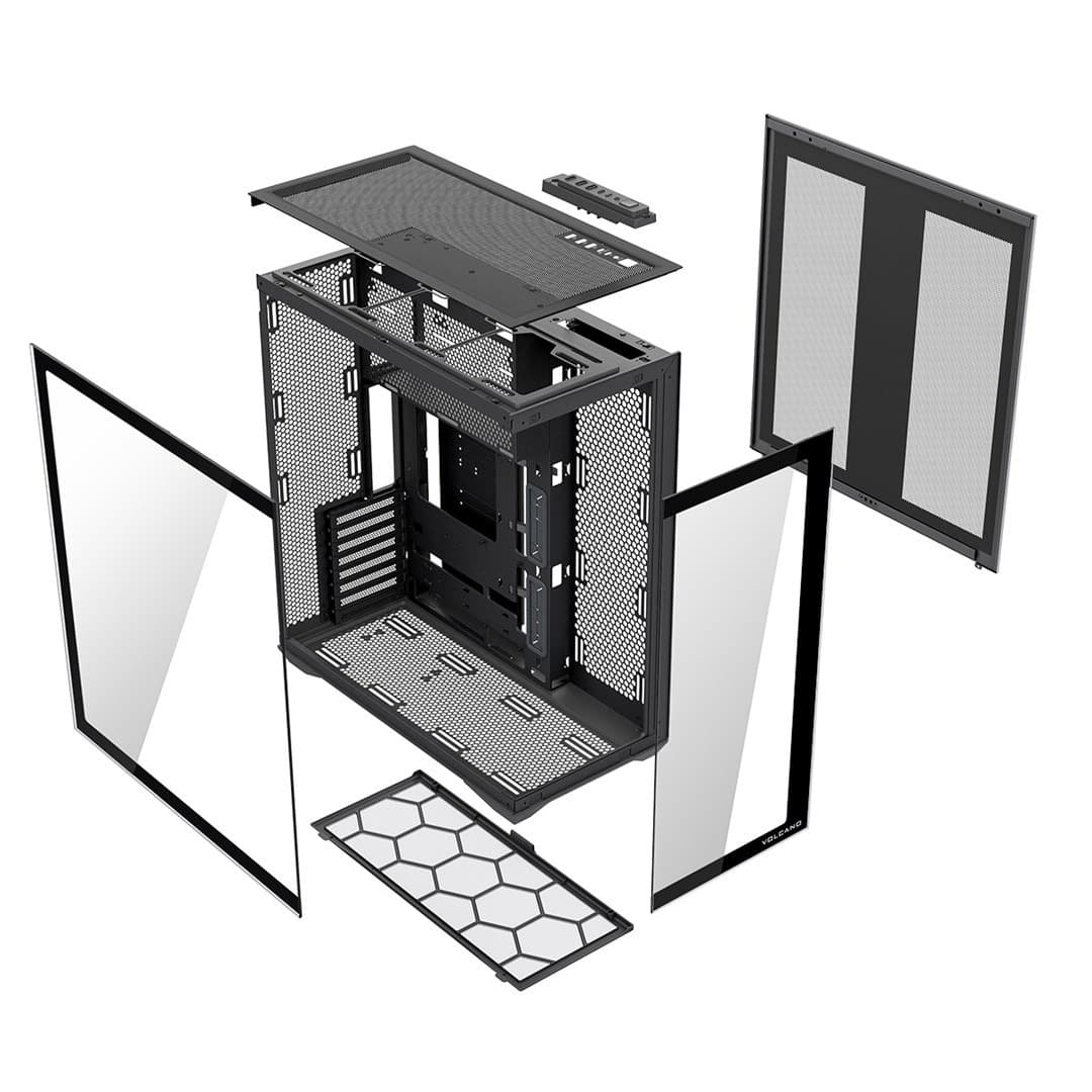 Obudowa komputerowa Full Tower Modecom Volcano Space XL Czarna