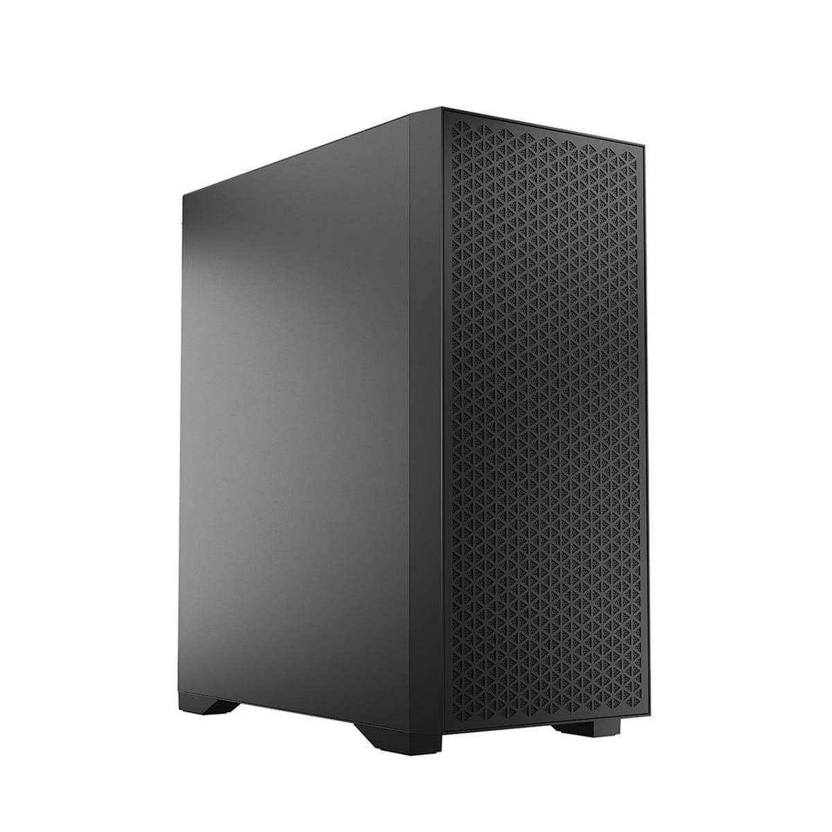 Obudowa komputerowa LOGIC Dart Pro Solid Midi Tower ATX USB Type-C czarna 385x200x456 mm