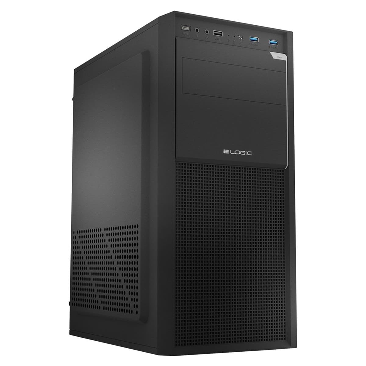 Obudowa komputerowa LOGIC J23 PRO USB-C Czarna