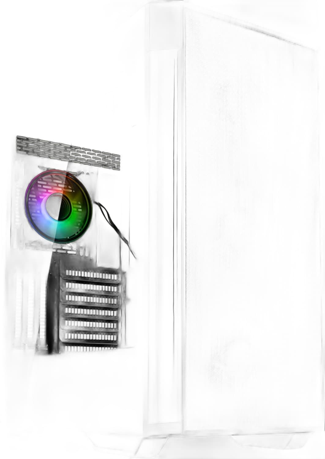 Obudowa Mid Tower PC Kolink Observatory Z Mesh RGB - czarna