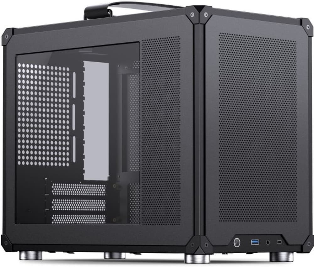 Jonsbo C6 MAX Obudowa Mini Micro-ATX Szkło Hartowane