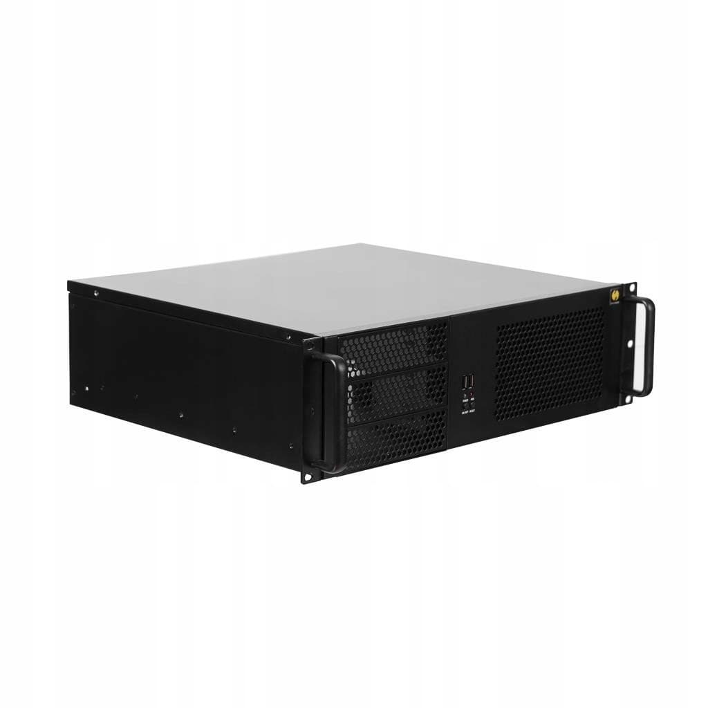 Obudowa serwerowa Mini Chieftec Rack UNC-409S-AIO-OP Czarna