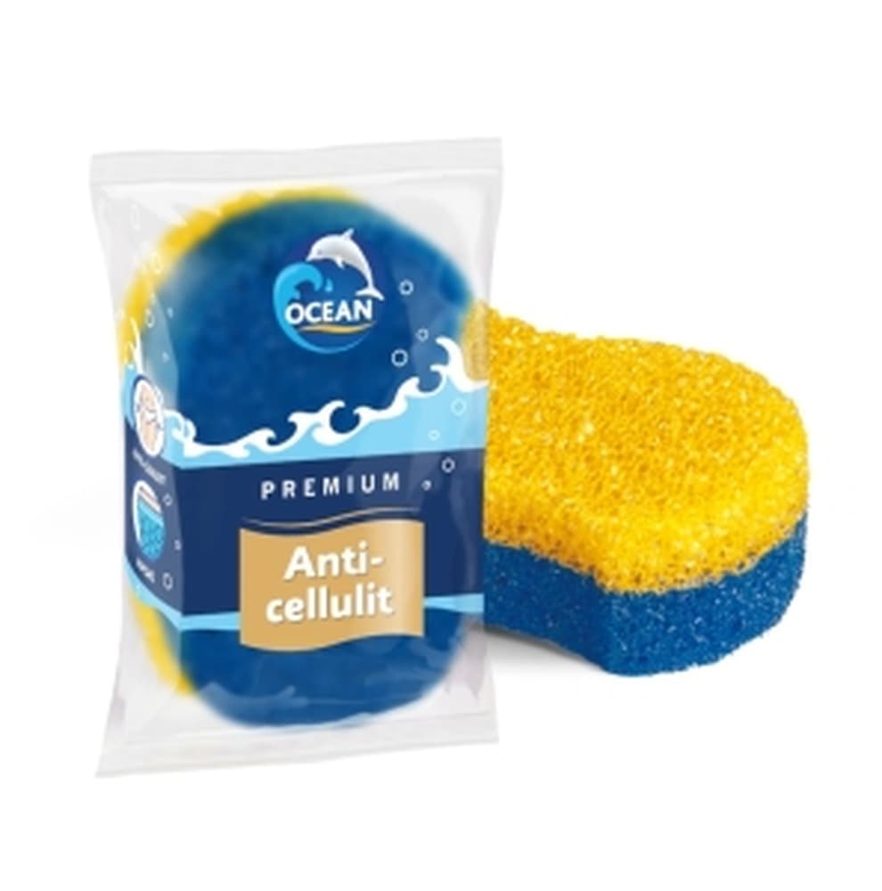 Gąbka kąpielowa A/CELL masująca Ocean