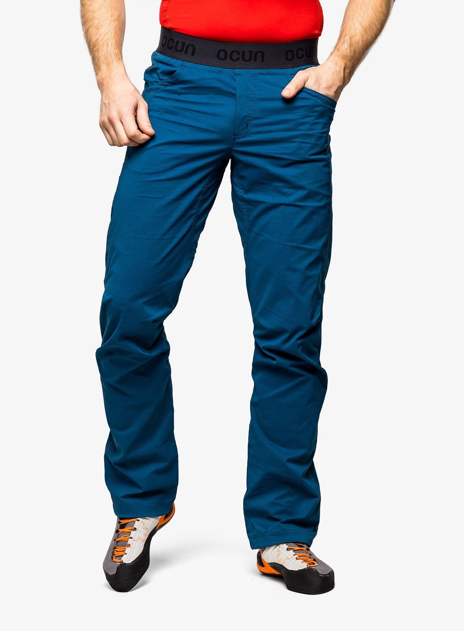 Spodnie Wspinaczkowe Ocun Mania Eco Pants Niebieski Opalowy
