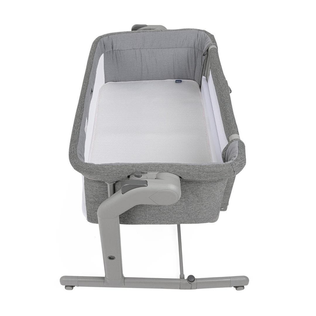 Oddychająca mata do łóżeczka Chicco Next2me Night Breeze White 0-6m