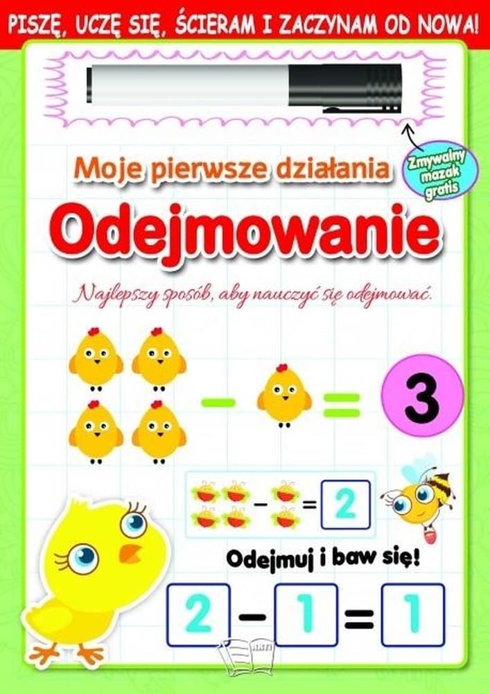 Odejmowanie. Moje pierwsze działania