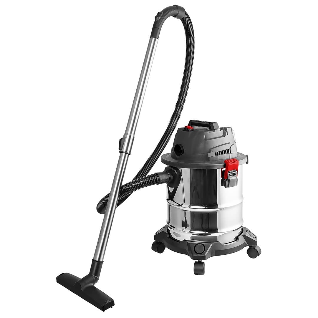 Odkurzacz warsztatowy Energy+ 18V Li-Ion, na mokro i sucho, zbiornik 20L