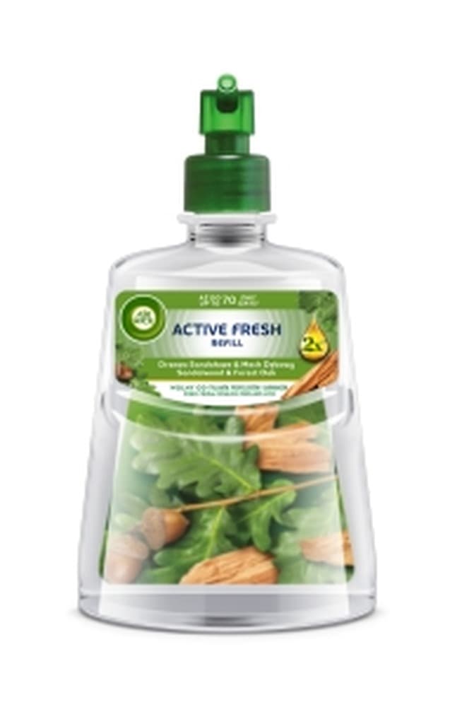 Air Wick Odświeżacz powietrza Active Fresh Drzewo Sandałowe i Mech Dębowy Wkład 228 ml