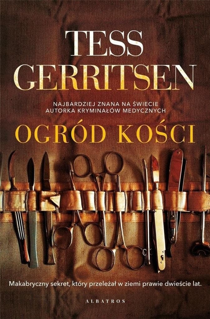 Ogród kości thriller kryminalny Julia Harnill Albatros 416 stron