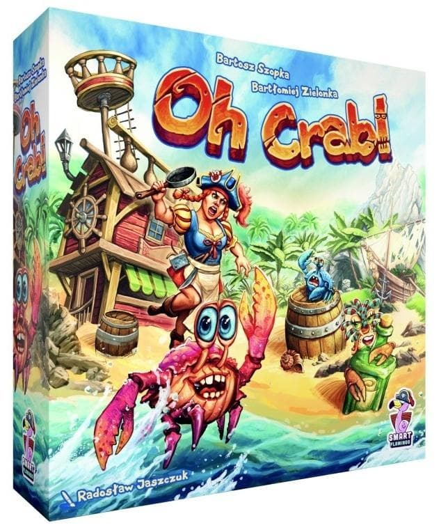 Gra Oh Crab! wyścigowa dla 2-5 graczy