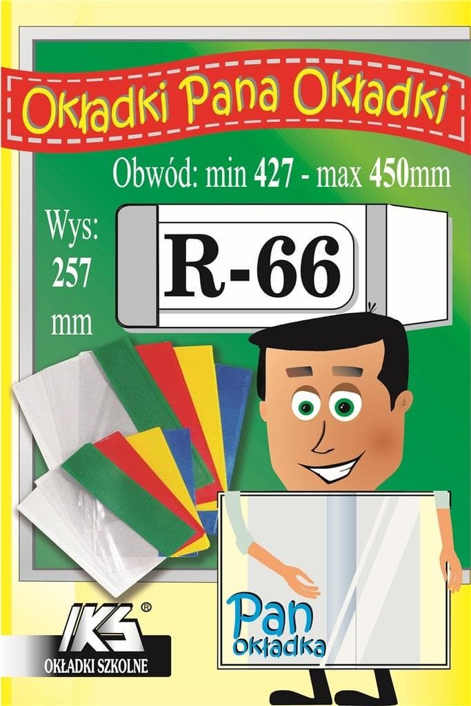 Okładka na książki regulowana R66, 25 sztuk