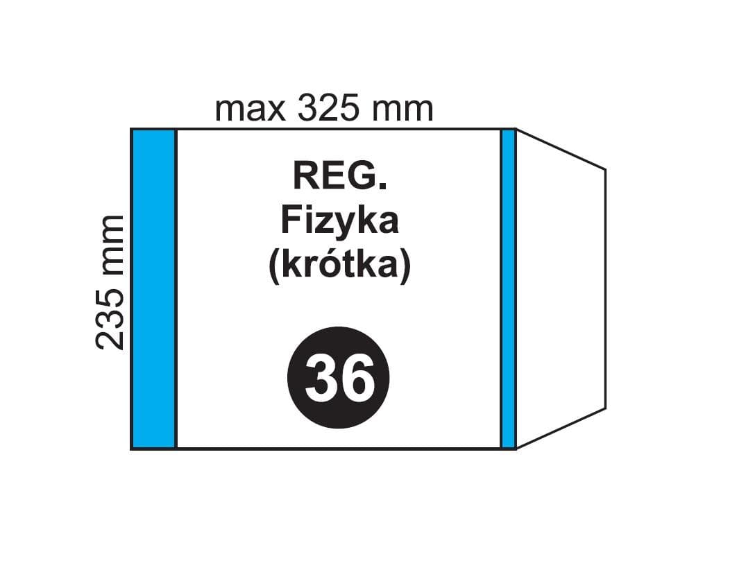 Okładki na podręcznik 235 mm przezroczyste regulowane 20 sztuk