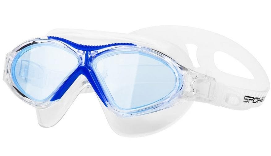 Okulary do pływania dziecięce Spokey z powłoką Anti-Fog i filtrem UV
