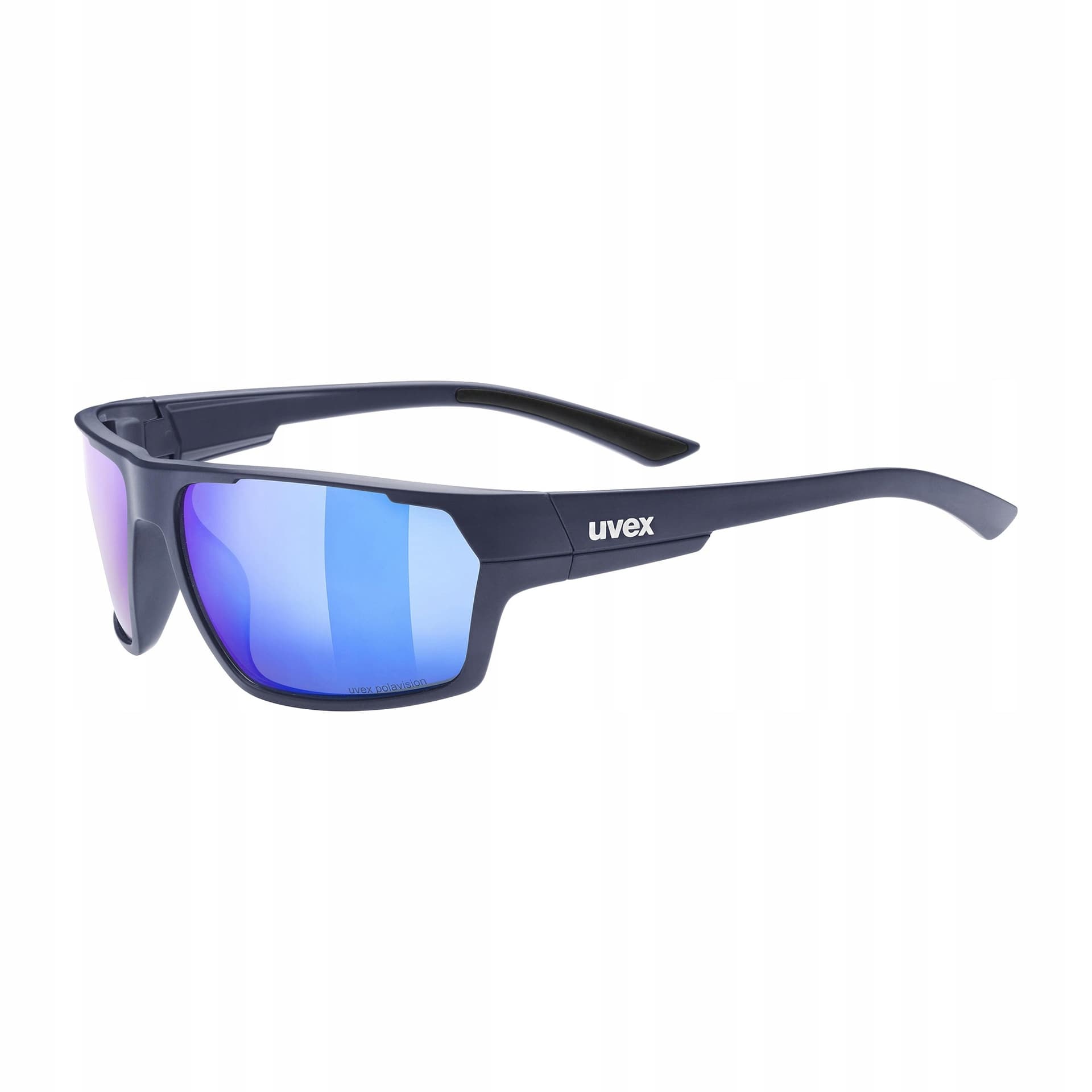 Okulary polaryzacyjne Uvex Sportstyle 233 P - deep space matt/mirror blue