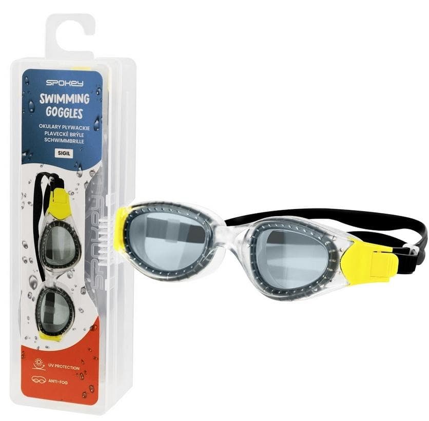 Okulary pływackie z filtrem UV i powłoką Anti-Fog