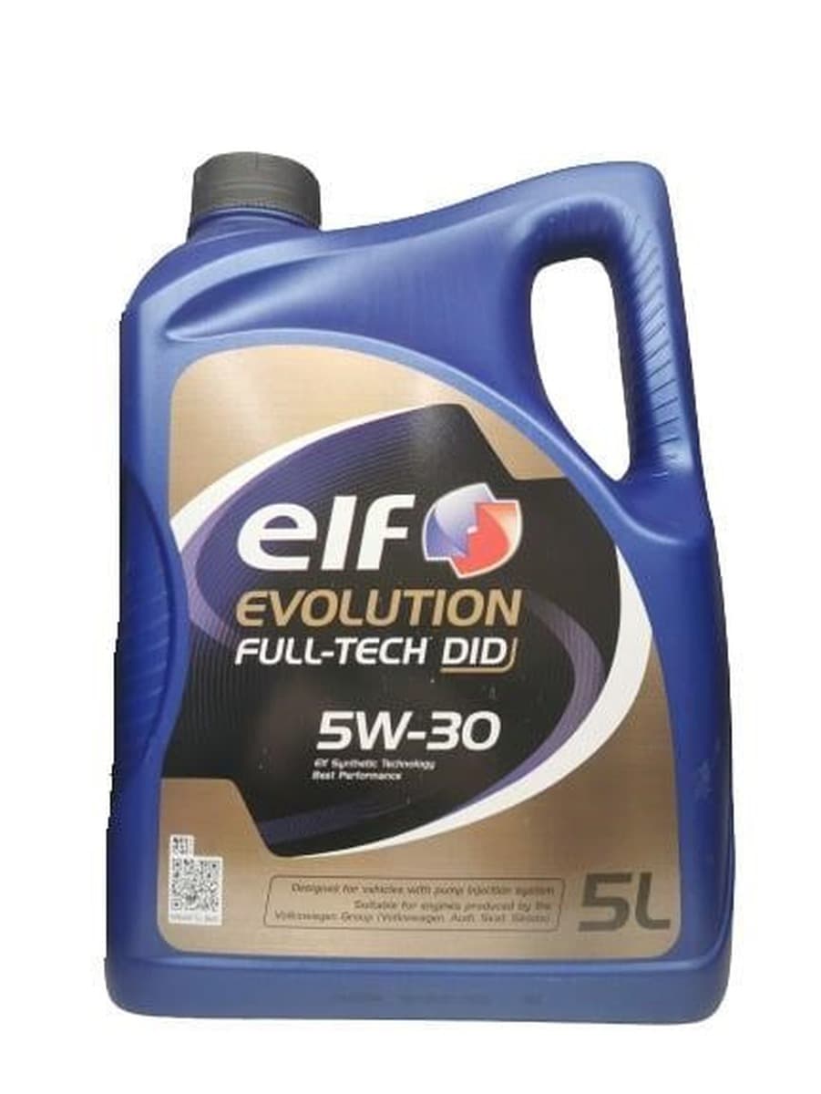 Olej silnikowy ELF EVOLUT FULLTECH DID 5W30 5L