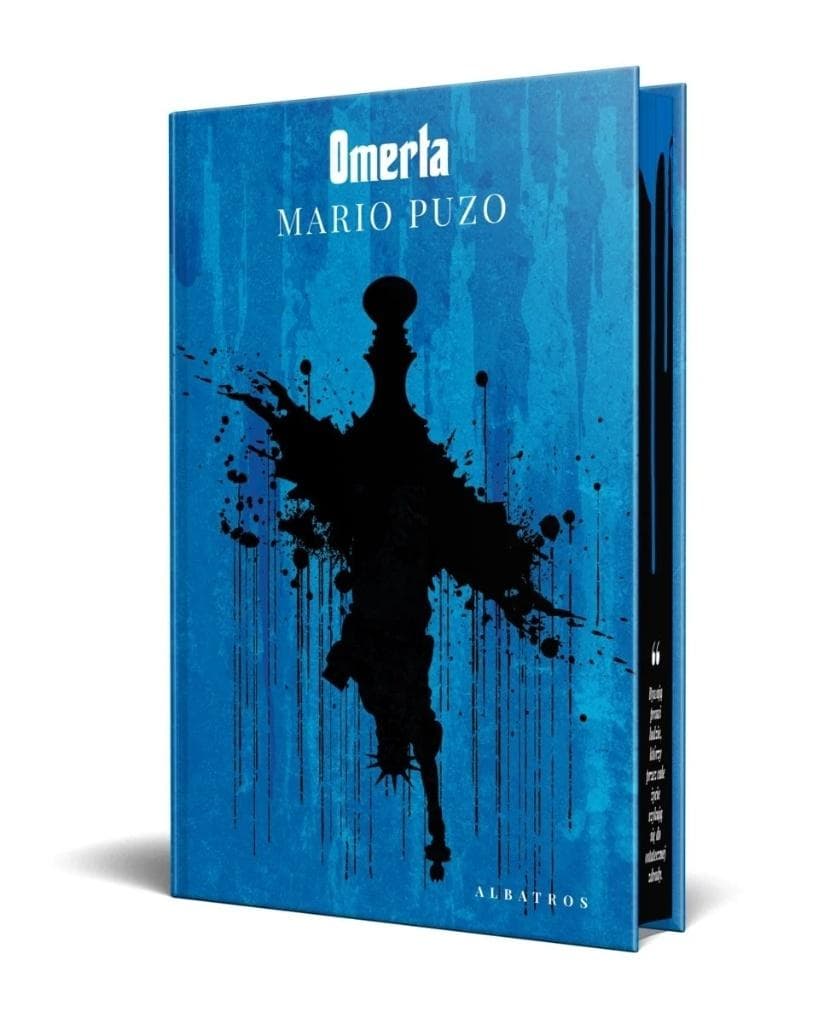 Omerta Mario Puzo powieść z barwionymi brzegami