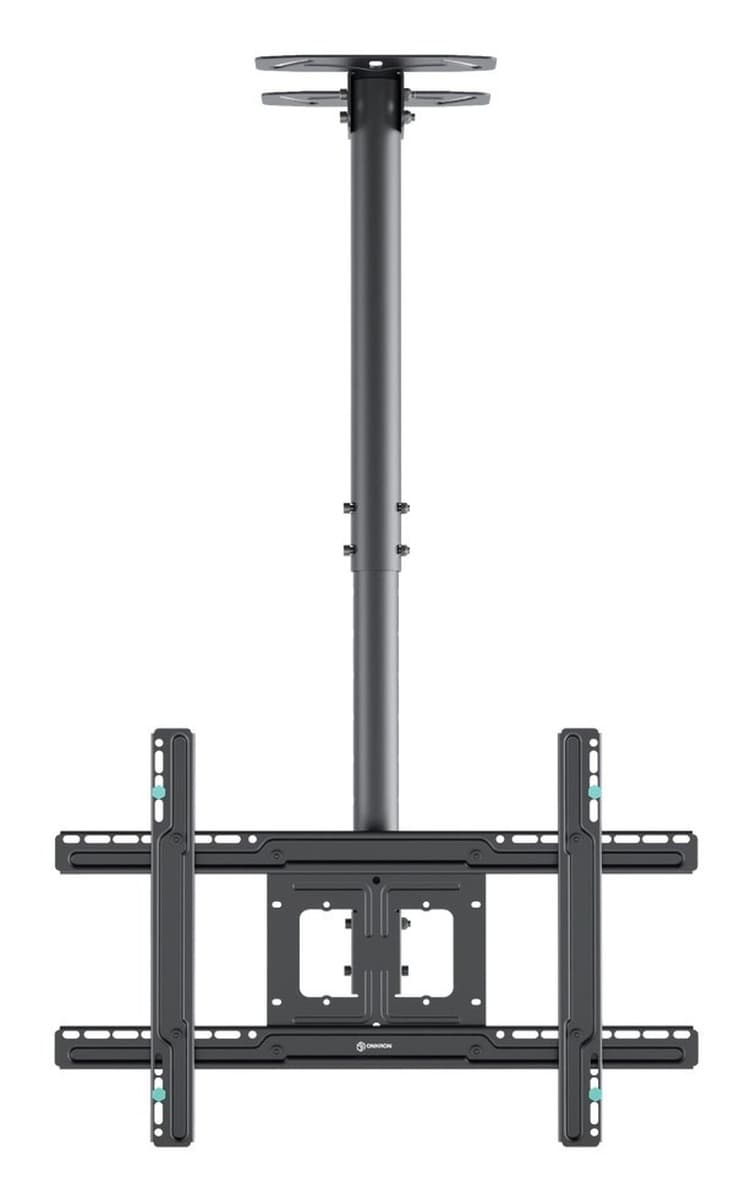 ONKRON N2L-B Uchwyt sufitowy obrotowo-pochylny do ekranu 32"-80" maks 68 kg czarny