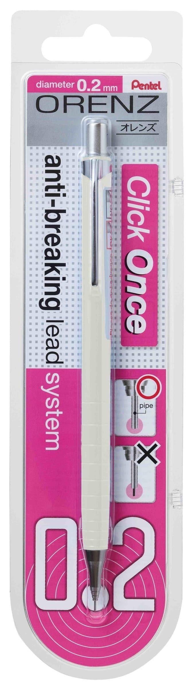 Ołówek automatyczny Orenz 0,2 mm PP502 blister