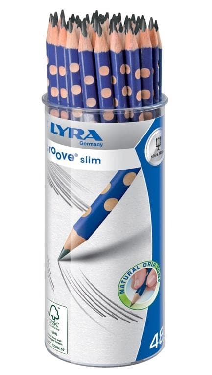 Lyra Ołówki grafitowe Groove Slim HB 48 sztuk