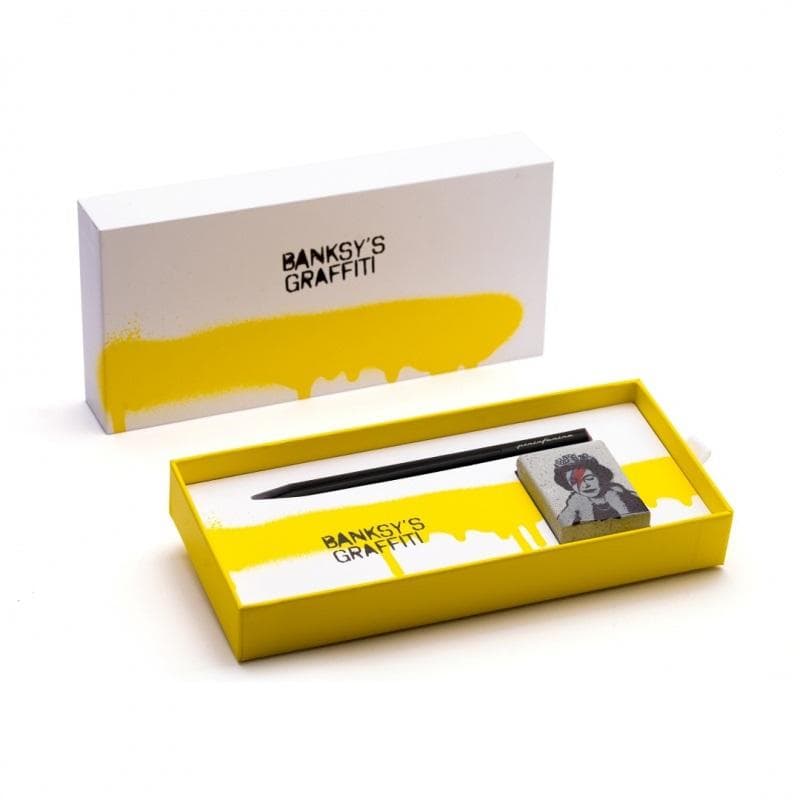 Ołówek z gumką Banksy Smart Lizzy aluminiowy