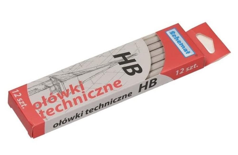 Ołówek techniczny HB 12 sztuk