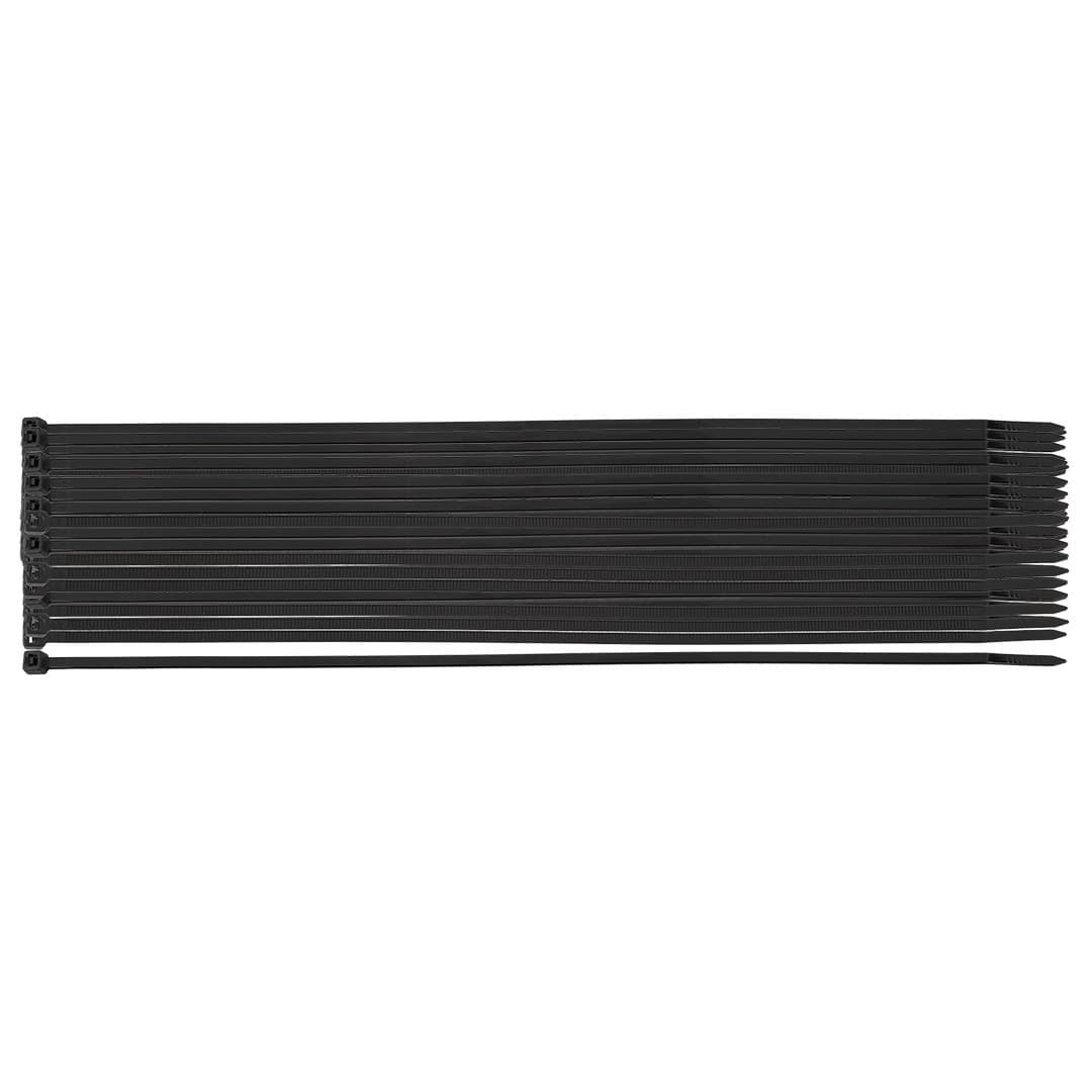 Opaski zaciskowe EXTREME 3.6 x 300 mm, czarne, 100 sztuk