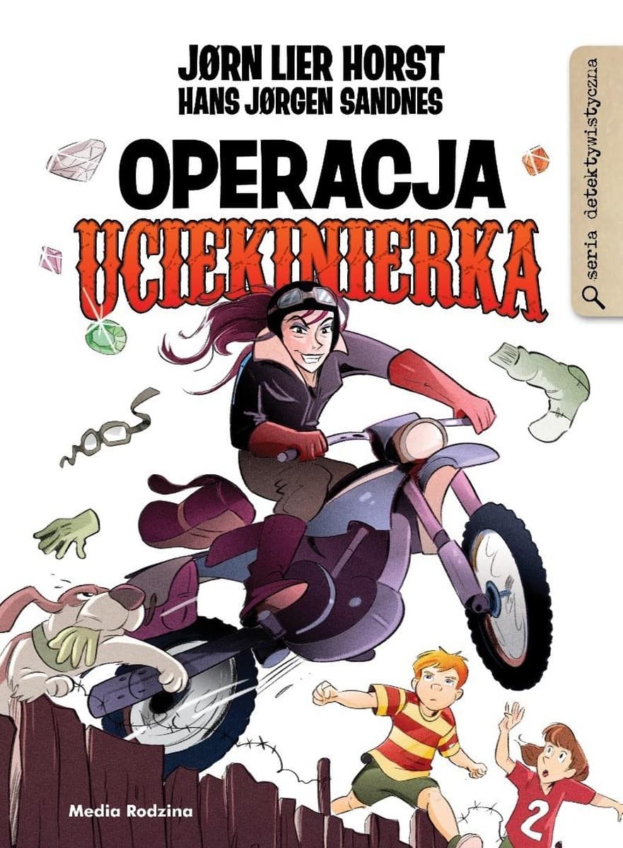 Operacja Uciekinierka - książka detektywistyczna dla dzieci i młodzieży