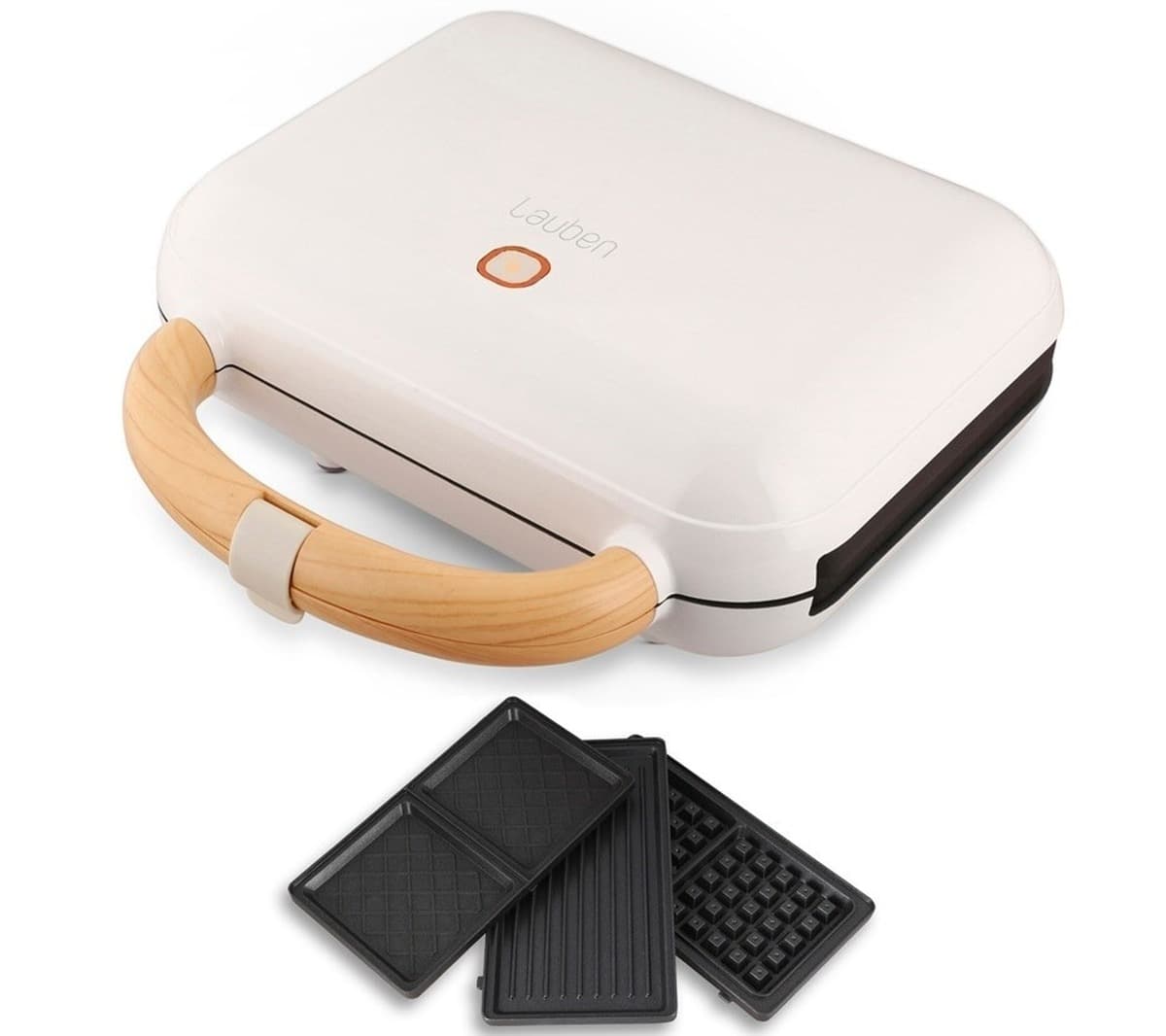 Opiekacz do kanapek Lauben Sandwich Maker 3w1 900 W
