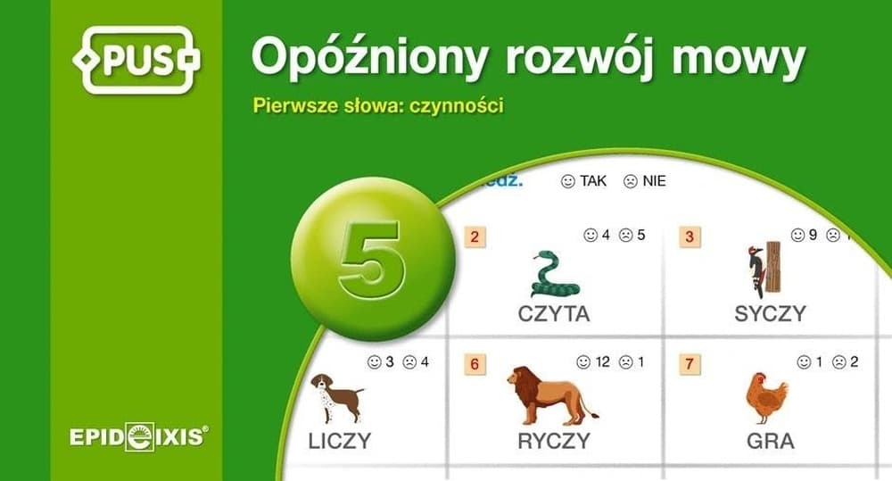 Opóźniony rozwój mowy 5 - Pierwsze słowa: czynności