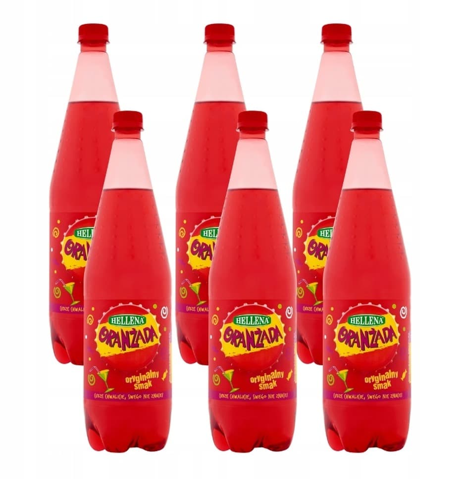 Hellena Oranżada Czerwona 1,25 l