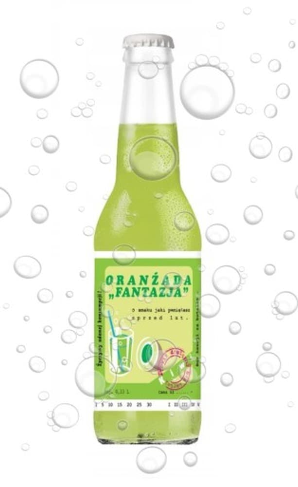 Oranżada Fantazja o smaku kiwi 330 ml