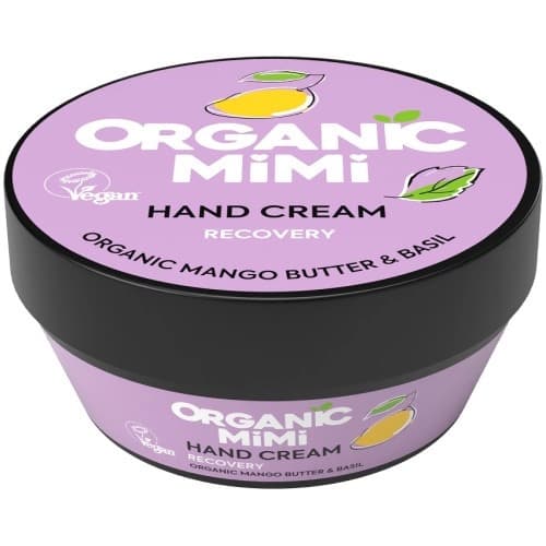 ORGANIC MiMi Regenerujący Krem do Rąk Mango & Bazylia - Głębokie Nawilżenie i Regeneracja