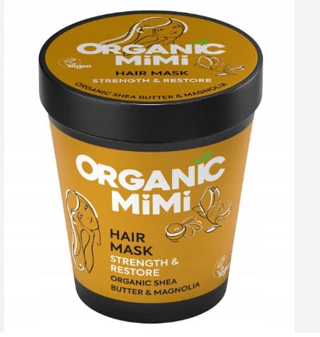 ORGANIC MiMi Szampon-peeling Strength & Restore Sól morska i Imbir, 280 g