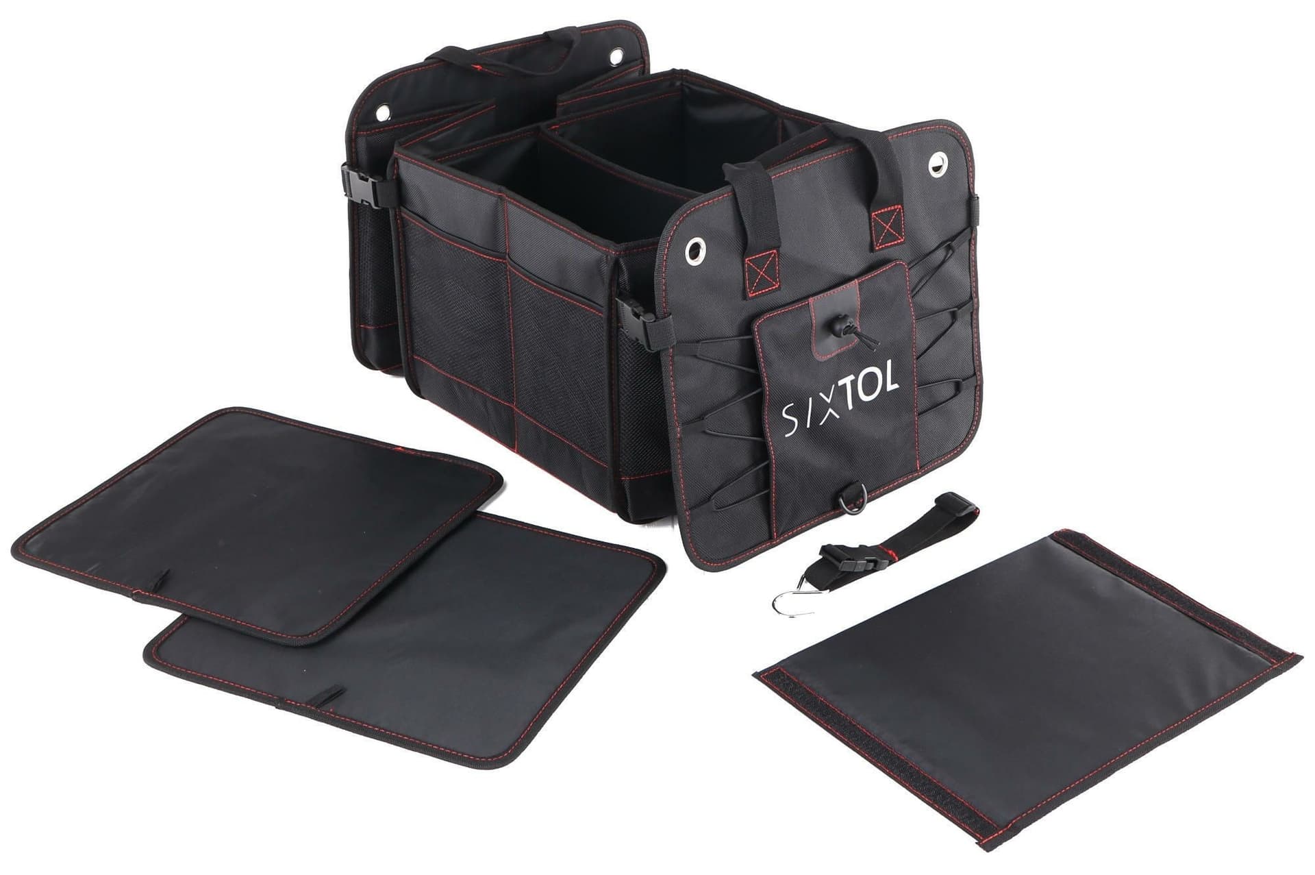 Organizer Sixtol do bagażnika samochodowego CAR COMPACT 19 PRO, 19 przegródek, składany