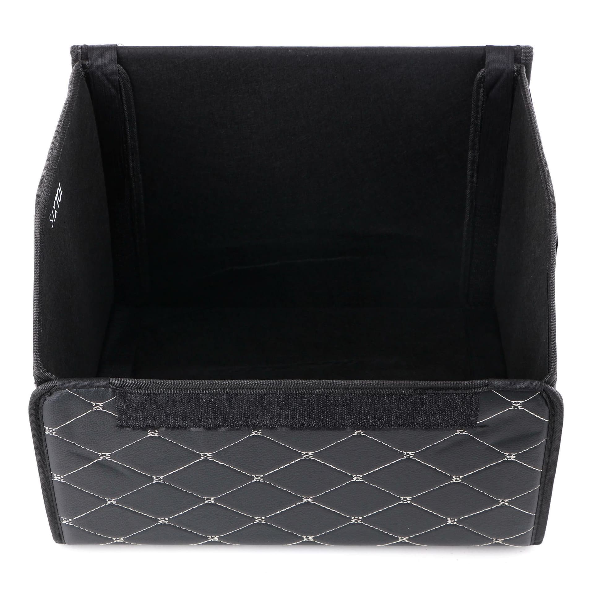 Organizer Sixtol do bagażnika samochodowego CAR COMPACT ELEGANT M, 1 komora, składany, z pokrywą