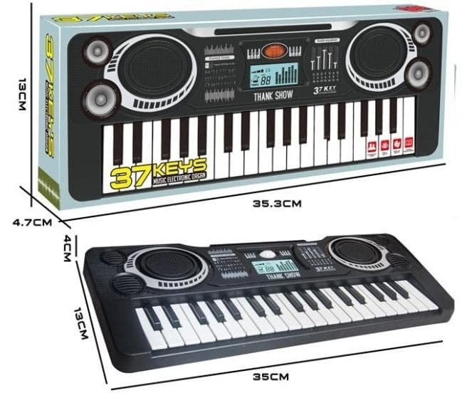 Keyboard Elektroniczny 37 Klawiszy dla Dzieci Thank Show
