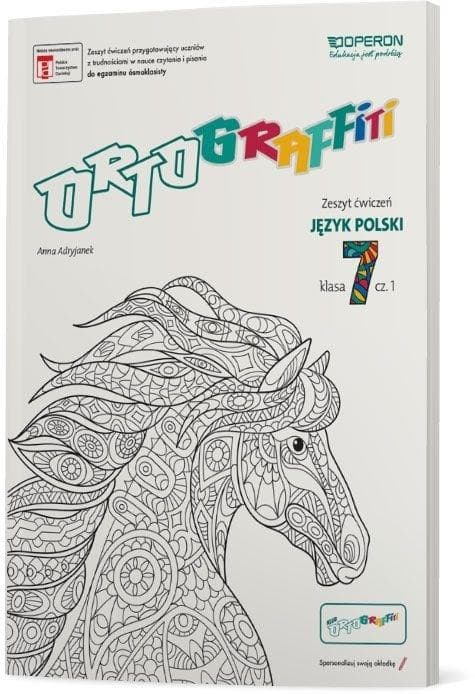 Ortograffiti SP 7 Język Polski. Zeszyt ćwiczeń - Anna Adryjanek