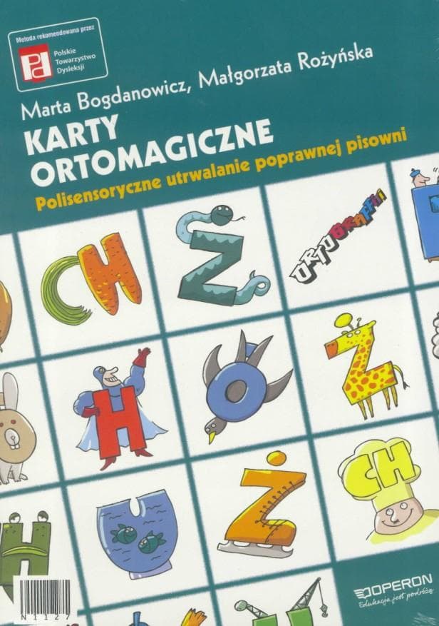 Ortograffiti SP Karty ortomagiczne do nauki ortografii Operon