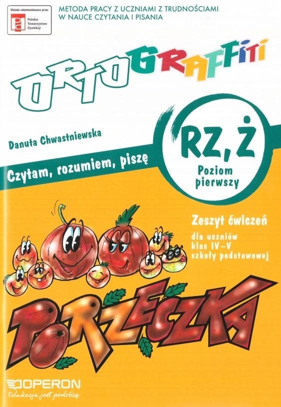 Ortograffiti Zeszyt ćwiczeń klasa 4-5 poziom 1 Operon