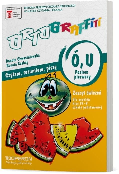 Zeszyt ćwiczeń Ortograffiti Operon Poziom 1 dla klas 4-5