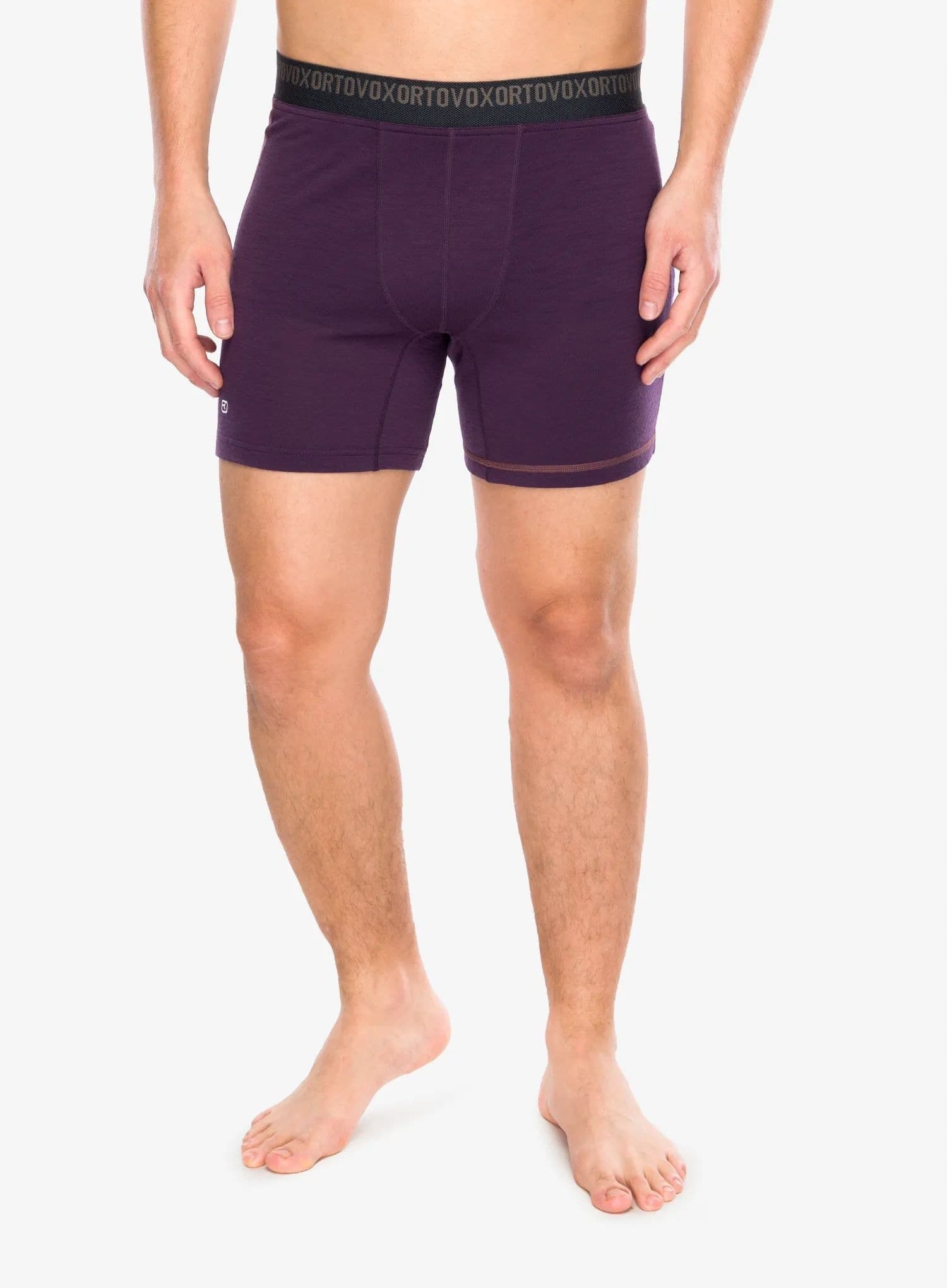 Ortovox 185 Rock N Wool Short Pants - Legginsy termiczne damskie - wild herbs, rozm. S