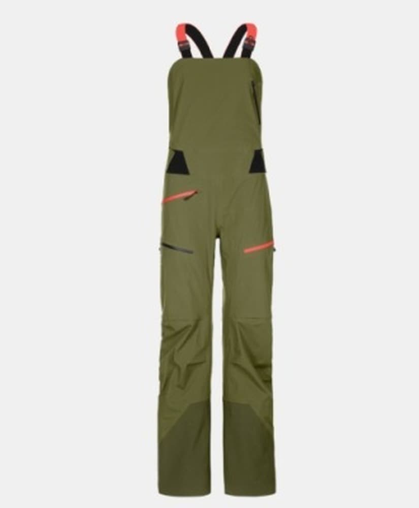 Ortovox 3L Deep Shell Bib Pants - spodnie skiturowe damskie, wild herbs, XS