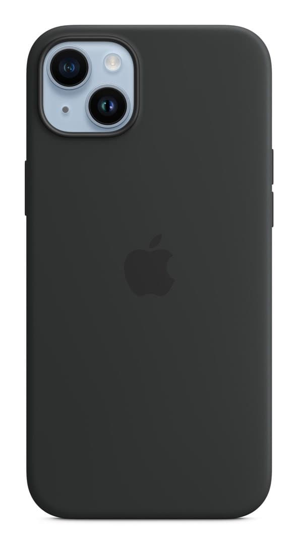 Oryginalne silikonowe etui Apple iPhone 14 Plus - mitternacht